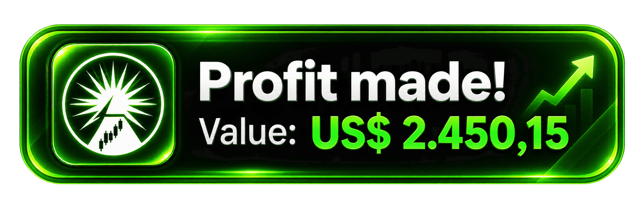 Notificação de lucro realizado na Fidelity Option